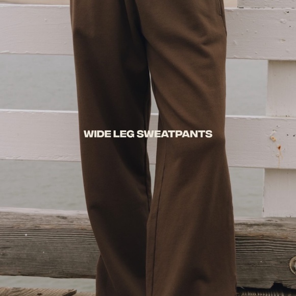 Daily Drills Coco Wide Leg Sweat Pants - Picture 1 of 1